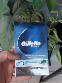 تصویر افترشیو ادکلنی اصلاح مردانه مدل Arctic Ice ژیلت 100 میل ا GILLETTE Arctic Ice After Shave 100ml GILLETTE Arctic Ice After Shave 100ml