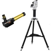 تصویر تلسکوپ خورشیدی مید کورونادو با مقر ردیاب اتوماتیک خورشید مدل Meade Coronado PST 