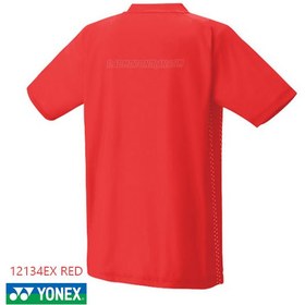 تصویر تی شرت بدمینتون یونکس مدل YONEX 12134EX RED 