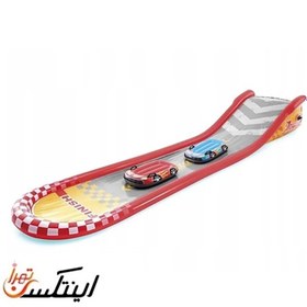 تصویر سرسره بادی بزرگ Racing fun slide اینتکس intex 57167