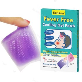 تصویر پد تب بر نوزاد Cooling Gel Patch 