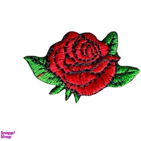 تصویر استیکر پارچه و لباس مدل گل رز بوته‌ ای کد 3BAR 