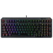 تصویر ASUS TUF GAMING K3 RD/TR GEN II RED SWITCH CABLE صفحه کلید بازی مکانیکی نوری RGB RGB ASUS Tuf Gaming K3 Gen Iı Rgb Red Switch Optik Mekanik Kablolu Gaming (OYUNCU) Klavye