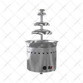 تصویر آبشار شکلات 4 طبقه 