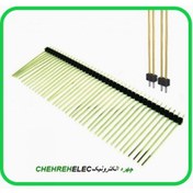 تصویر پین هدر1*40 نری صاف 34 میلی متر (2.54mm) 