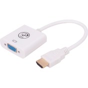 تصویر تبدیل XP-Product XP-T886 HDMI To VGA + کابل صدا ا XP-Product XP-T886 HDMI To VGA Adapter With Audio Cable XP-Product XP-T886 HDMI To VGA Adapter With Audio Cable