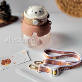 تصویر قمقمه فانتزی خرسی 