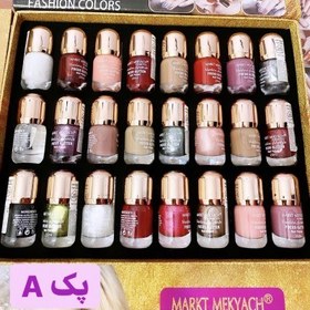 تصویر پک لاک 24 عددی مکیاج Mekyach Nail Polish 