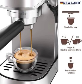 تصویر اسپرسوساز نیولندnl2708 PROFESSIONAL COFFEE MACHINE