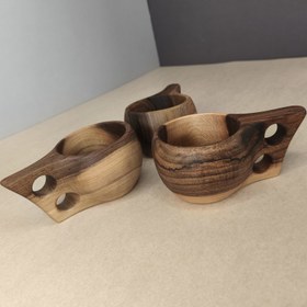 تصویر کوکسا(لیوان چوبی)گردو کد 321 