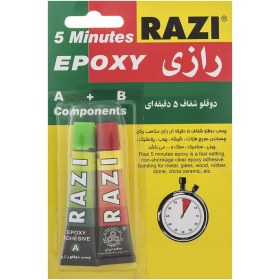 تصویر چسب دوقلو رازی مدل Epoxy 