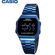 تصویر ساعت کاسیو صفحه لمسی آبی Casio LED 