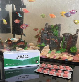 تصویر قرص آوامیگرن ۲۰ عددی 