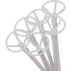 تصویر نی و گل بادکنک فویلی 70سانت 