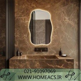 تصویر آینه دستشویی مدل R121 