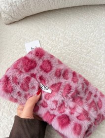تصویر هدبند خز روسی Pink leo 
