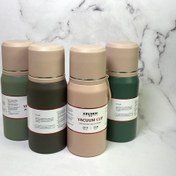 تصویر فلاسک وکیوم استیل ۳۵۰ میلی‌لیتر مدل لیوان دار 