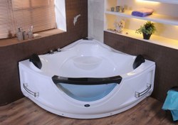 تصویر وان حمام کنجی دو نفره شاینی مدل N-BT016 سایز ۱۵۰*۱۵۰ 