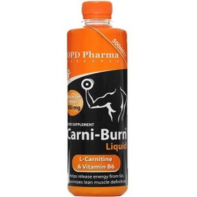 تصویر شربت ال-کارنیتین 1500 میلی گرم کارنی برن او پی دی فارما OPD Pharma Carni Burn L-Carnitine 1500mg Liquid 