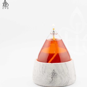 تصویر شمع روغنی بتنی 