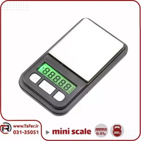 تصویر ترازو حساس جیبی 200گرمی mini scale 