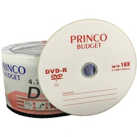 تصویر پک دی وی دی خام پرینکو 50 عددی Princo raw DVD pack of 50 pieces