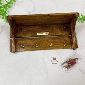 تصویر جاکلیدی دیواری چوبی 