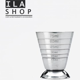 تصویر جیگر استیل یک طرفه ۷۵ میل کد JG045 یک عددی ایلا 