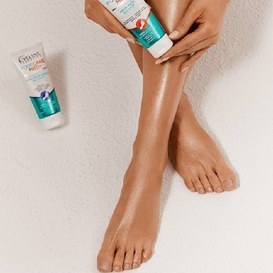 تصویر کرم ترک پا اولاین مدل +FOOT CARE MED حجم 100 میل EVELINE COSMETICS FOOT CARE MED+ FOOT CREAM-OINTMENT