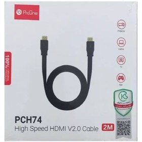 تصویر کابل HDMI پرووان مدل PCH74 طول 2 متر 