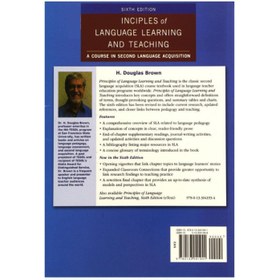 تصویر کتاب Principles of Language Learning and Teaching 6th اثر H. Douglas Brown انتشارات سپاهان 