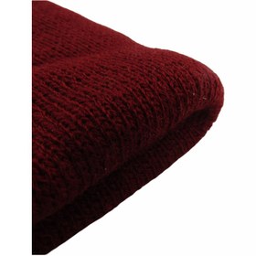 تصویر کلاه زمستونی بیسیک زرشکی Basic Beanie 