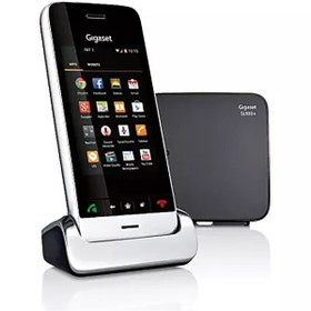 تصویر تلفن بی‌سیم گیگاست مدل SL930A با ماشین پاسخگو و مکالمه ۱۲۰۰ دقیقه 
