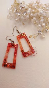 تصویر گوشواره رزینی- کد 60 