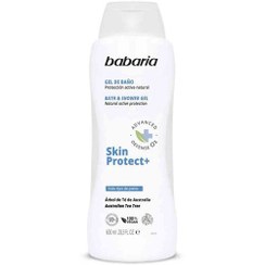 تصویر شامپو بدن باباریا babaria مدل آنتی باکتریال Skin Protect حجم 600 میل Skin Protect BATH & SHOWER GEL 600 ML