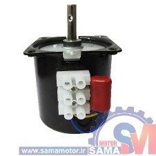 تصویر موتور گیربکس 220 ولت 80 دور بر دقیقه 60KTYZ Motor 60Ktyz 220V 80Rpm