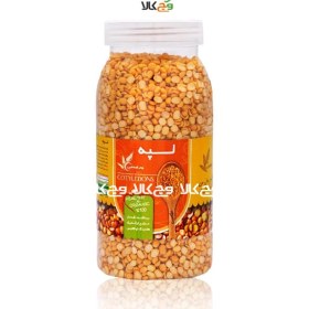 تصویر لپه ارگانیک 700گرم چترگندمی Chatre Gandumi organic split peas 700g