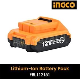 تصویر باطری لیتیوم یون FBLI12151 اینکو (12 ولت) Lithium ion battery FBLI12151 ingco