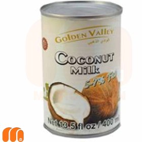 تصویر شیر نارگیل گلدن والی Golden valley حجم 400 میل 