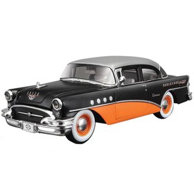 تصویر ماشین اسباب بازی ماکت بیوک پلیس سنتوری 1955 1955 Buick Police Century replica toy car