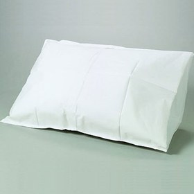 تصویر رو بالشتی یک بار مصرف رنگ سفید 30 گرم - قیمت بسته 20 عددی White disposable pillow cover 30 grams