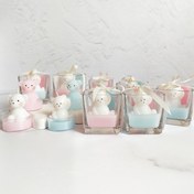 تصویر شمع گیفت تدی (سفارش بالای ۲۵عدد با چت یا تماس) 