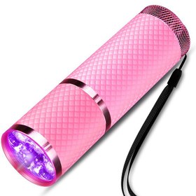 تصویر دستگاه یووی ال ای دی چراغ قوه‌‌ای توان 16 وات uv led nail flashlight