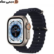 تصویر ساعت هوشمند اپل مدل T900 Ultra2 با بدنه آلومینیومی و بند سیلیکونی 