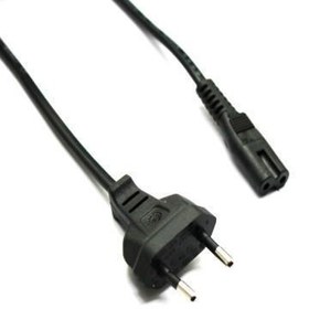 تصویر کابل برق دو شیار Power 2 Pin Cable