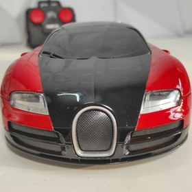 تصویر اسباب بازی ماشین کنترلی شارژی بوگاتی ویرون آبی براق Bugatti Gran Turismo اسباب بازی ماشین کنترلی 