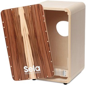 تصویر کاخن سلا Sela SE 002A CaSela Satin Nut Cajon 