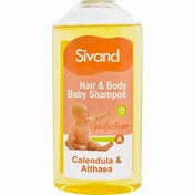 تصویر شامپو سر و بدن کودک سیوند Sivand حاوی عصاره کالاندولا و گل ختمی 200ml 