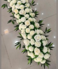 تصویر گلدان گل مصنوعی طرح بامبو 