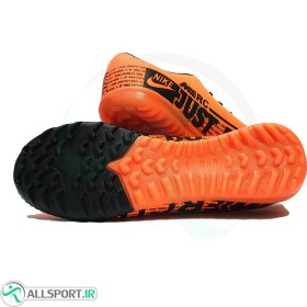 تصویر کفش چمن مصنوعی نایک مرکوریال نارنجی مشکی Nike Mercurial Orang Black 
